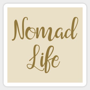 Nomad Life Sticker